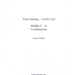 Note Reading Practice Worksheets Treble Clef